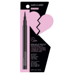 WET N WILD MEGA LAST BREAKUP-PROOF LIQUID EYELINER ULTRA BLACK