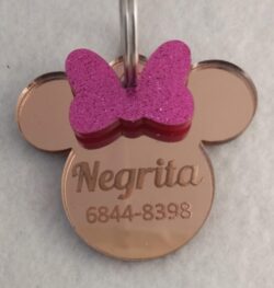 Plaquita de Acrilico en Forma de Minnie - Image 2